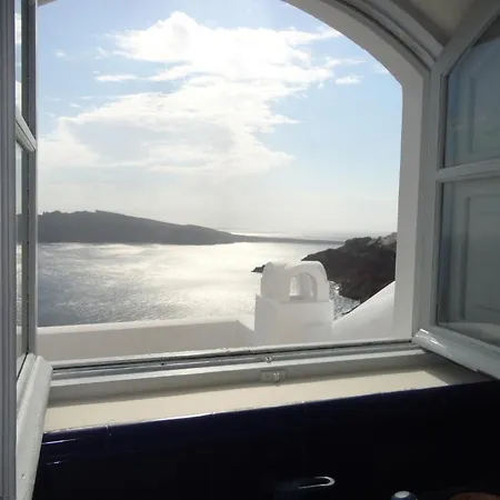 Captain John Oia-caldera,sunset & Volvano View 公寓 伊亚