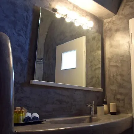 公寓 Captain John Oia-caldera,sunset & Volvano View