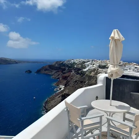 아파트 Captain John Oia-caldera,sunset & Volvano View 이아