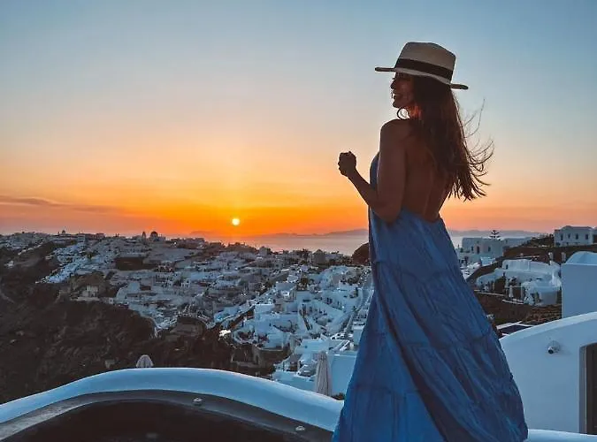 Captain John Oia-caldera,sunset & Volvano View Lejlighed