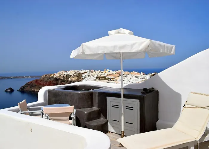 Captain John Oia-caldera,sunset & Volvano View Apartament