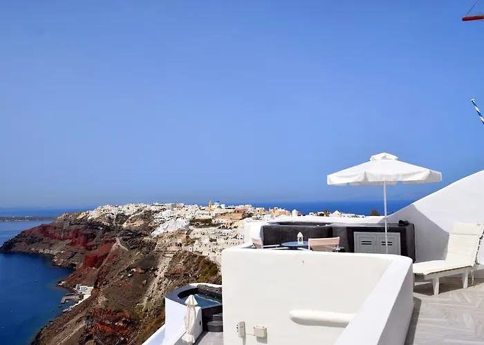 Apartament Captain John Oia-caldera,sunset & Volvano View *