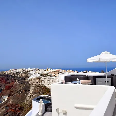 Apartment Captain John Oia-caldera,sunset & Volvano View *